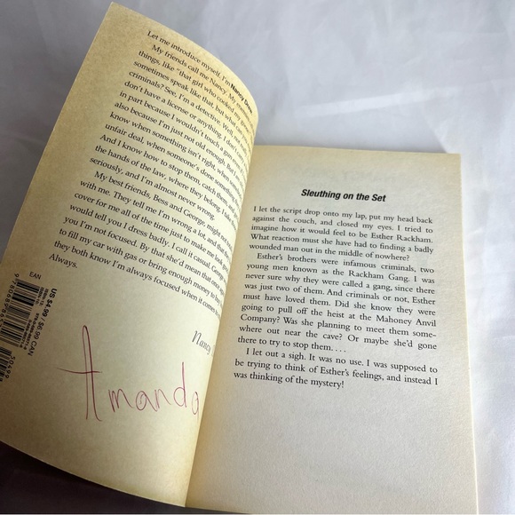 Action!  ~ Nancy Drew Girl Detective Series Book 6, By Carolyn Keene - Picture 2 of 9